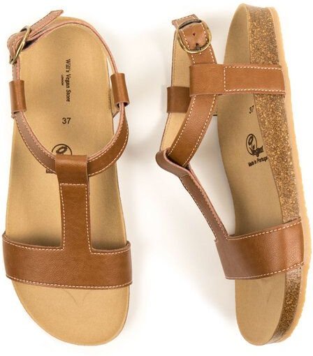 Will's Vegan Shop Sandalen mit Fußbett Damen