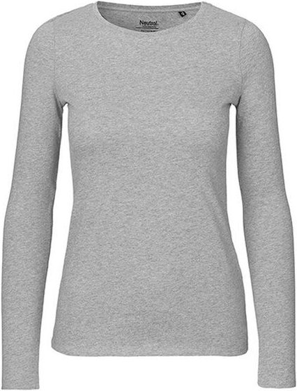 Neutral® Damen Langarm T-Shirt Bio Baumwolle