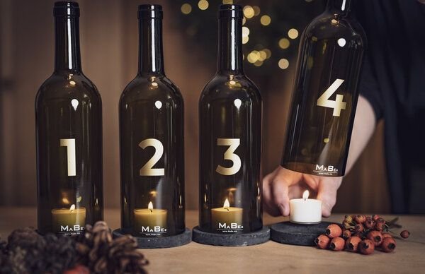 MaBe Nachhaltiger Adventskranz - ohne zu Nadeln, und am 4. Advent noch genauso schön, wie am 1.