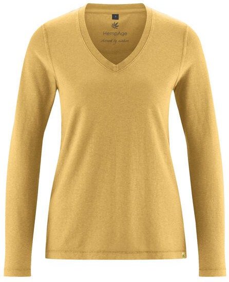 Thumbnail - HempAge Langarmshirt Damen Hanf/Biobaumwolle