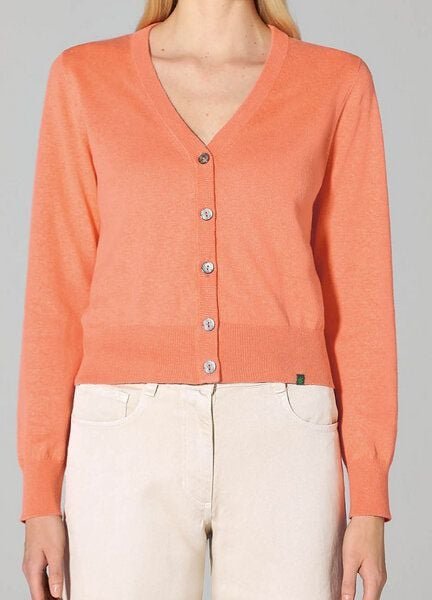 Hempage Damen Strickjacke kurz Hanf/Bio-Baumwolle