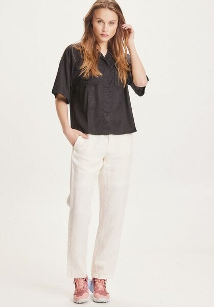 KnowledgeCotton Apparel Leinenhose - SENNA loose pants - aus Bio Leinen