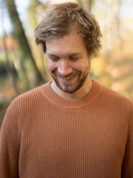 FUXBAU 4Seasons Männer Strickpullover