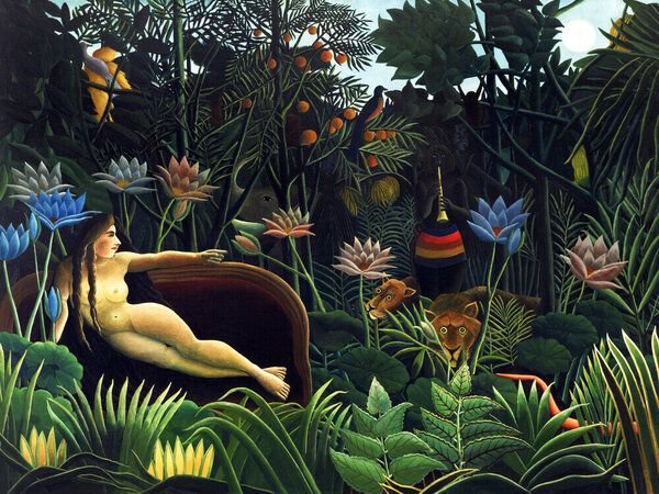 Photocircle Poster / Leinwandbild - Henri Rousseau: Der Traum