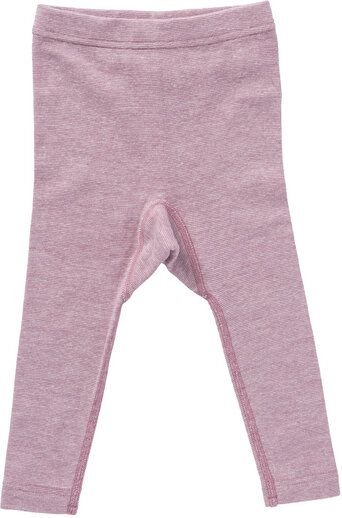 People Wear Organic Baumwolle-Wolle-Seide Legging, uni meliert