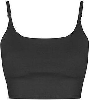 Just Cool Recycleder Damen Sport - BH mit Spaghetti-Träger