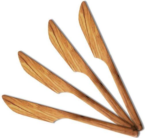 NATUREHOME Besteckset Tafelbesteck aus Olivenholz Handarbeit Mediterran