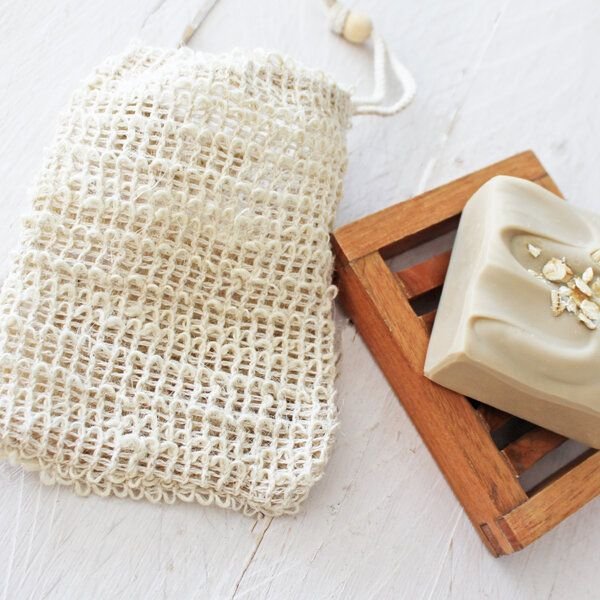 Eve Butterfly Soaps Seifensäckchen aus Sisal mit Kordel