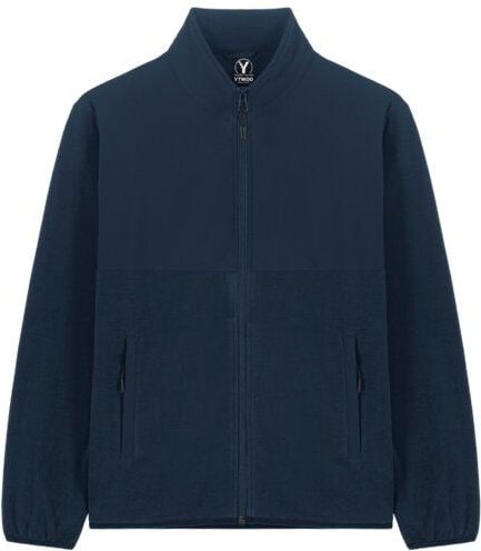 YTWOO Basic Unisex Fleece Jacke aus 100% recyceltem Polyester