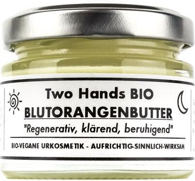Two Hands BIO Blutorangenbutter aus Bio-Blutorange & Bio-Sheabutter - Bio Vegan