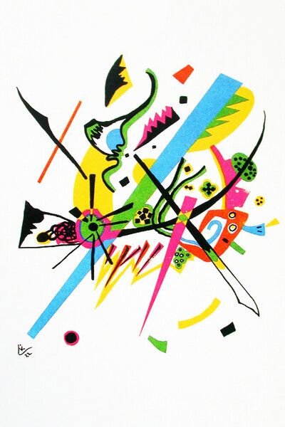 Photocircle Poster / Leinwandbild - Kandinsky