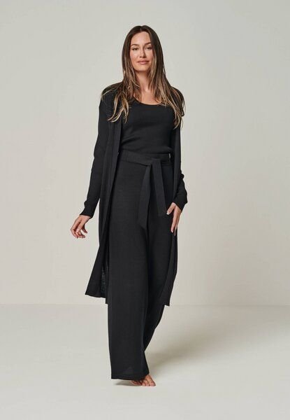 YOU LOOK PERFECT Merino Loungewear Set "Cardigan Blossom & Top Blossom & Hose Bailey"