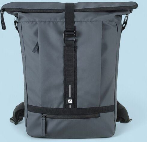 UNRAT REAL OCEAN PLASTIC UNRAT ROLLTOP RUCKSACK #1 DEEP BLACK