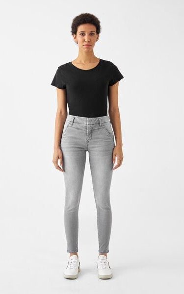 Damen Jeans SUN UP Powerstretch Design Details DAWN Bio-Baumwolle