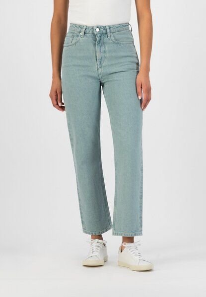 MUD Jeans Damen Jeans "Relax Rose Cropped - Atlantic"