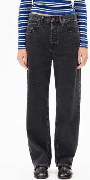 Thumbnail - ARMEDANGELS HAAYI Damen Baggy Jeans recycelte Baumwolle