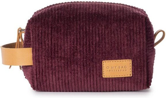 O MY BAG Ted Travel Case Small Apple Leather