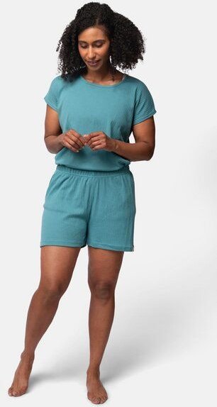 greenjama Damen Short aus Derby-Rib, GOTS-zertifiziert