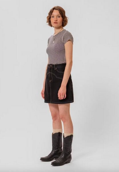 Nudie Jeans Jeansrock Molly Western - aus Bio-Baumwolle