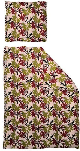 Nature by Adam Bettwäsche 2tlg aus 100% Bio-Baumwolle - Made in Germany - Jungle
