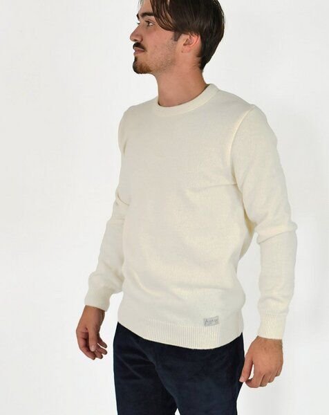 Aatise Rundhals Herrenpullover Zyclos aus recycelter Wolle