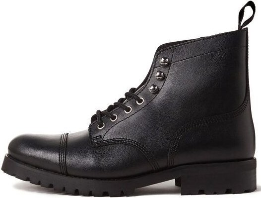 Will's Vegan Shop Work Boots aus veganem, italienischen Leder