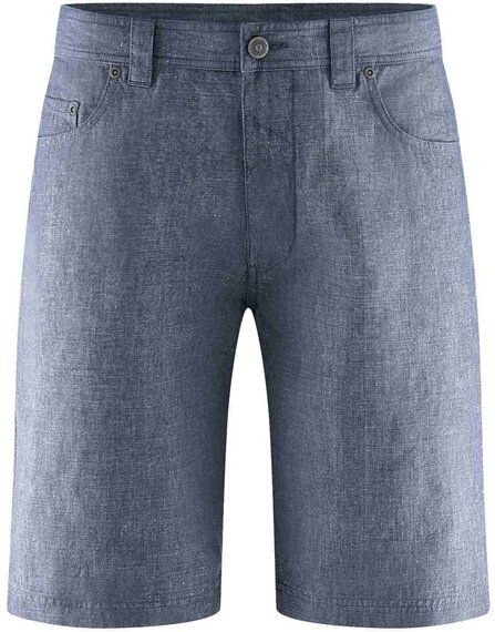 HempAge 5-Pocket Shorts meliert Hanf/Biobaumwolle