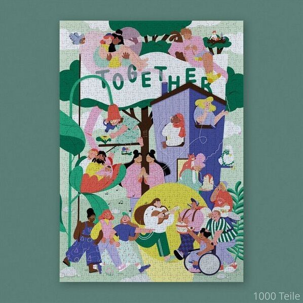 Willa Wunst Better Together Puzzle