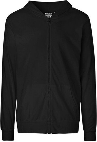 Neutral® Unisex Jersey (T-Shirt Stoff) College Hoodie Hoody Kapuzenpullover Sweatjacke