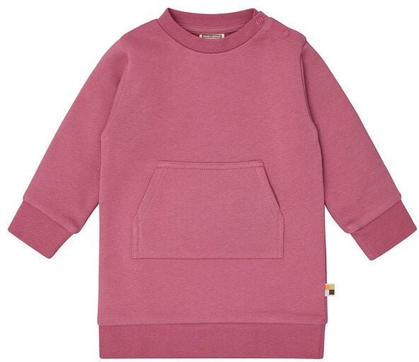 loud + proud Babys & Kinder Weiches Sweatkleid, GOTS-zertifiziert
