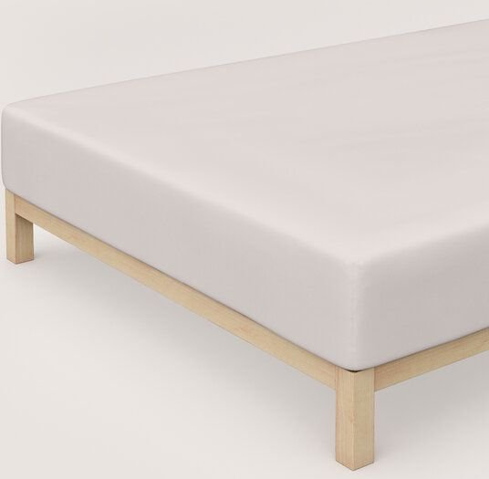Thumbnail - Schlafgut Boxspring Spannbettlaken Pure 95% Biobaumwolle, 5% Elasthan - Matratzenhöhe bis 40cm