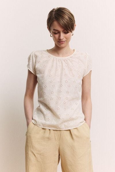 TRANQUILLO Bluse Elinaa aus Bio-Baumwolle GOTS (1180005)