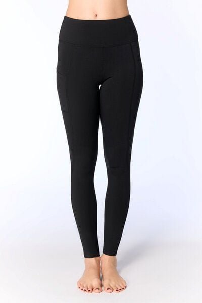 True North Damen Sport Leggings aus TENCEL Modal mit Taschen – nachhaltige Yoga & Fitness Leggings T1306