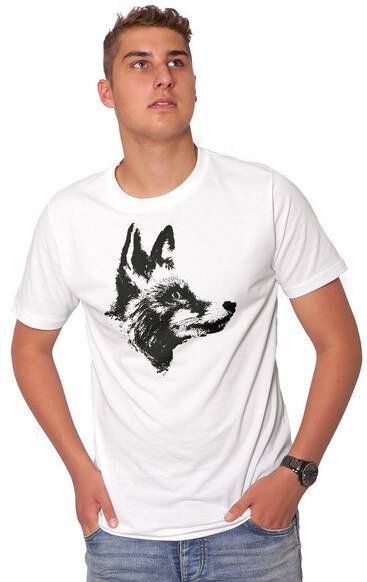 HANDGEDRUCKT "Reineke Fuchs" Männer T-Shirt (kbA)