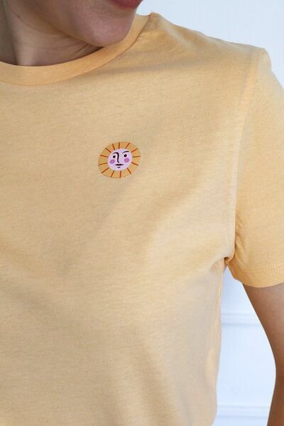 Thumbnail - Kultgut Artdesign - Biofair- Flauschiges Femin Shirt / Little Sun
