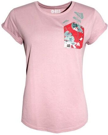 Damen T-Shirt Rundhals aus Bio-Baumwolle "Okinawa BT" Rosa von Fädd