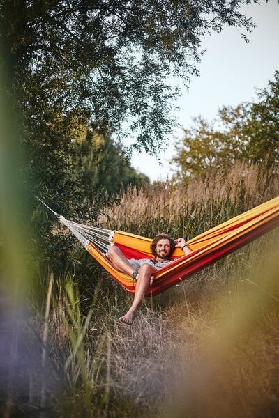 Thumbnail - HängemattenGlück Beleza, Hängematte XL aus Bio-Baumwolle, GOTS zertifiziert