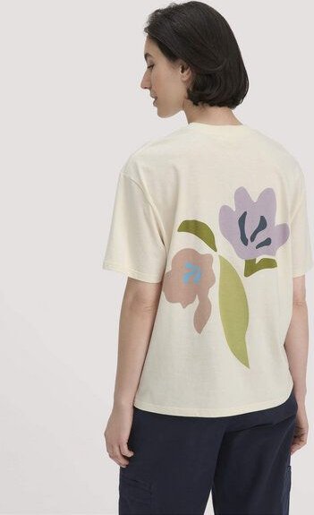 hessnatur Print T-Shirt Oversize aus reiner Bio-Baumwolle