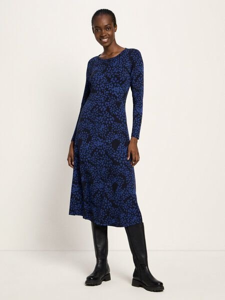 LANIUS Midikleid aus TENCEL und Bio-Baumwolle