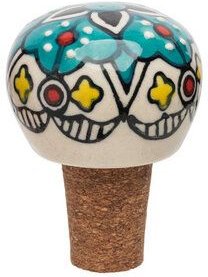 TRANQUILLO Flaschenverschluss FLORAL aus Keramik