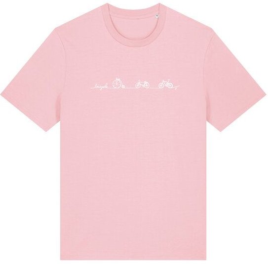 Brandless Basic Bio Unisex T-Shirt Bicycle Line 180g/m² XXS - 3 XL