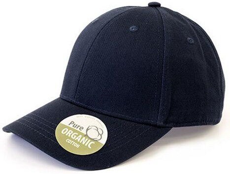 Basecap Organic Cotton Brain Waves 6 - Panel Cap Kappe Unstructured