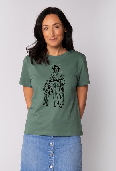 watapparel T-Shirt Frauen Cowgirl