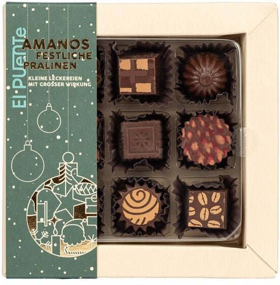 El Puente Amanos - 9 festliche Pralinen,