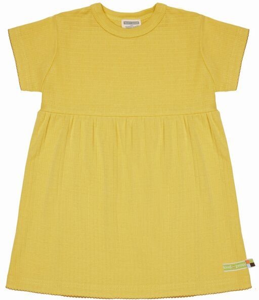 loud + proud Babys & Kinder Kleid Derby Rib, GOTS-zertifiziert