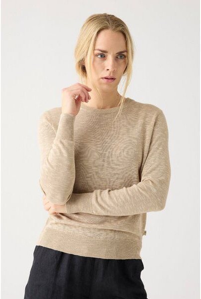 KnowledgeCotton Apparel Crew-Neck-Pullover aus Tencel Damen