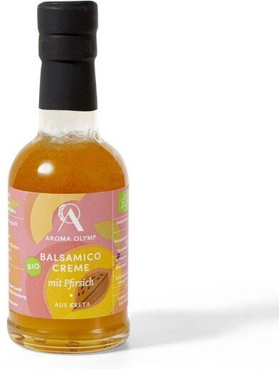 Aroma Olymp Bio Balsamico Creme mit Pfirsich