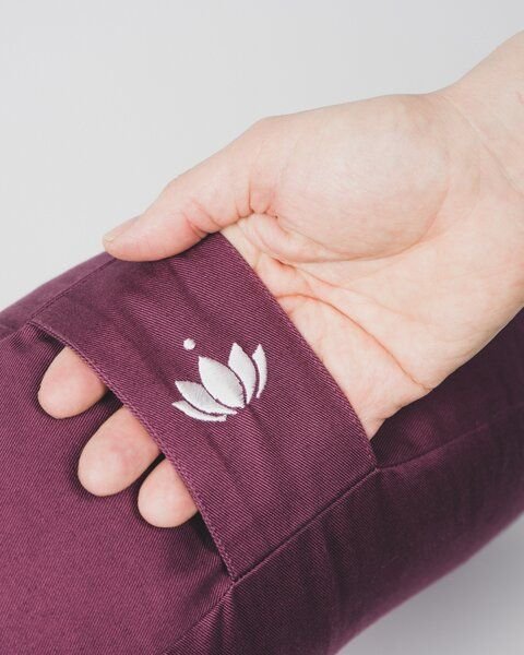 Lotuscrafts Yogakissen Halbmond Shanti - Halbmondkissen - GOTS Zertifiziert