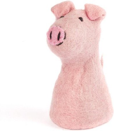 short'n'pietz Schwein als Filz-Eierwärmer