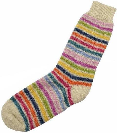 hirsch natur Baby / Kinder Ringel Socke